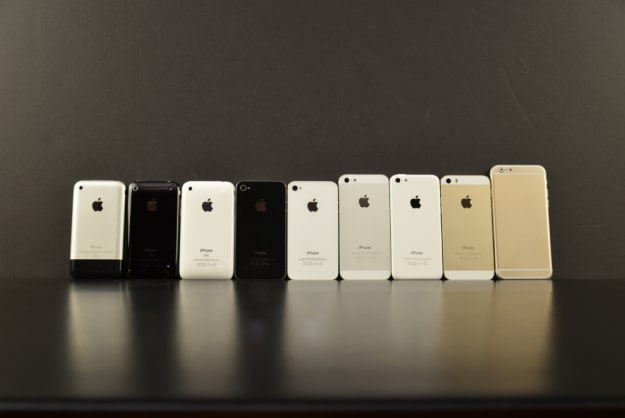 Porovnání všech iPhonů (Apple)