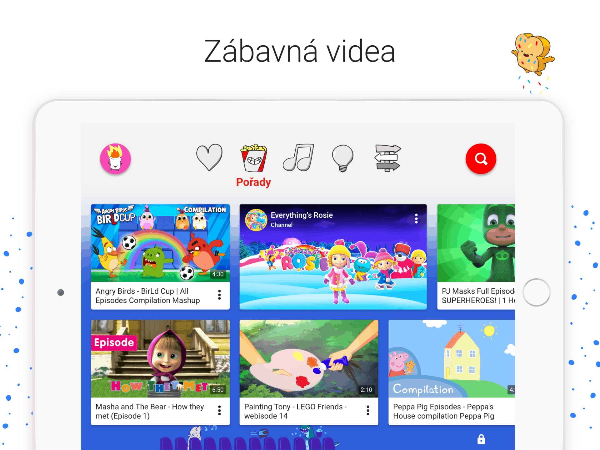 Youtube kids Tablet iOS 4
