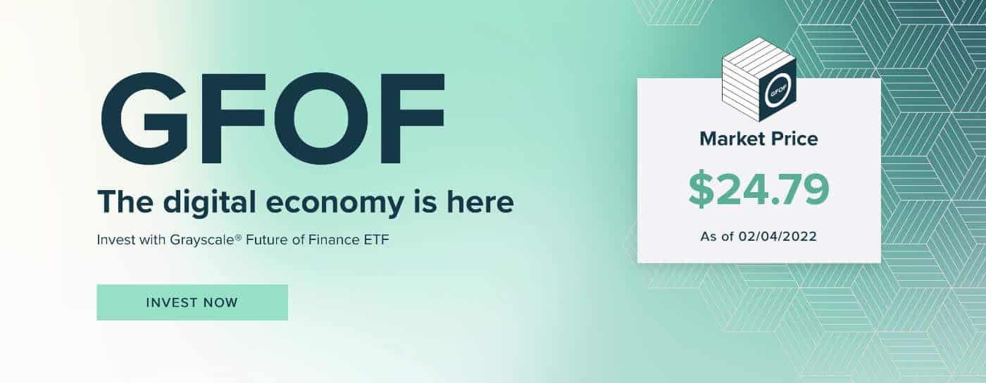 Grayscale Future of Finance ETF (Foto: grayscale.com)
